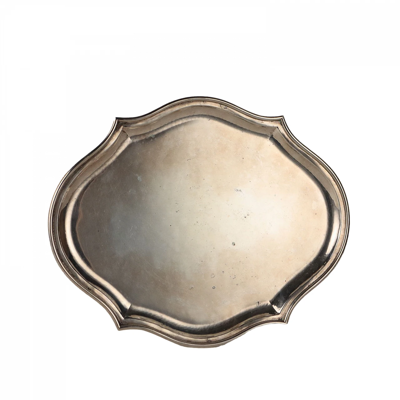 Vassoio in argento di Roberto Mugnai, anni '70 1