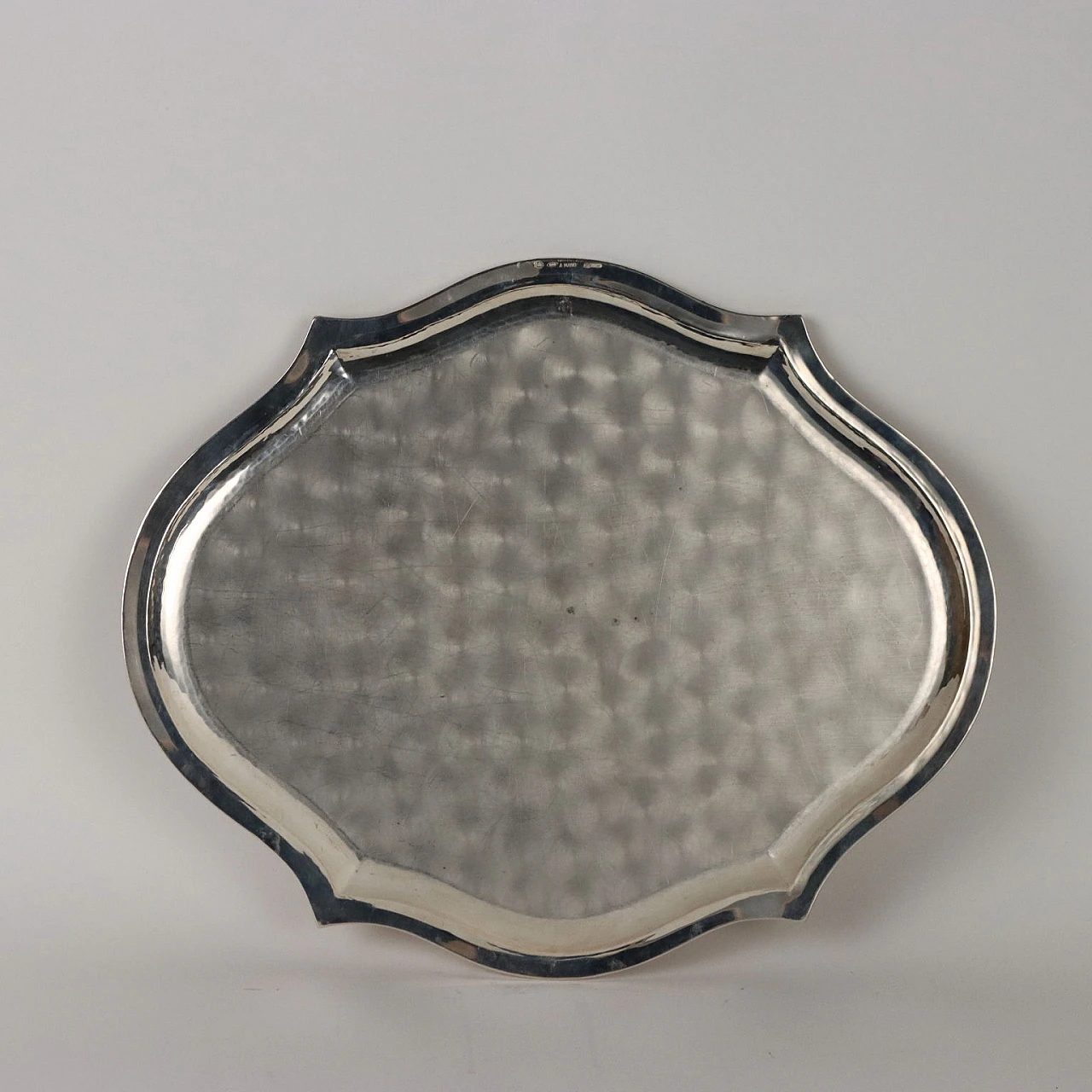 Vassoio in argento di Roberto Mugnai, anni '70 6
