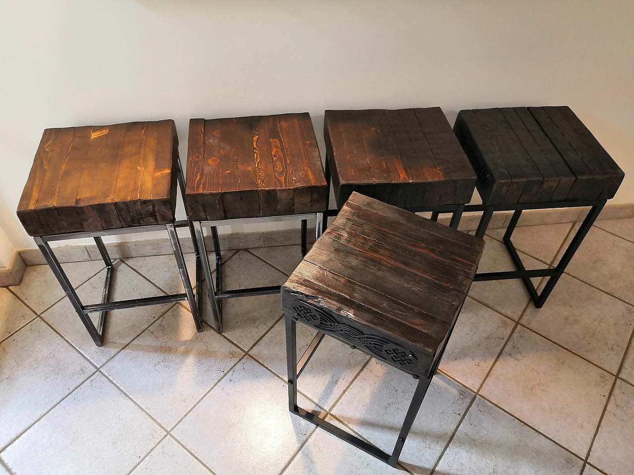 Industrial design stool, 2000 4