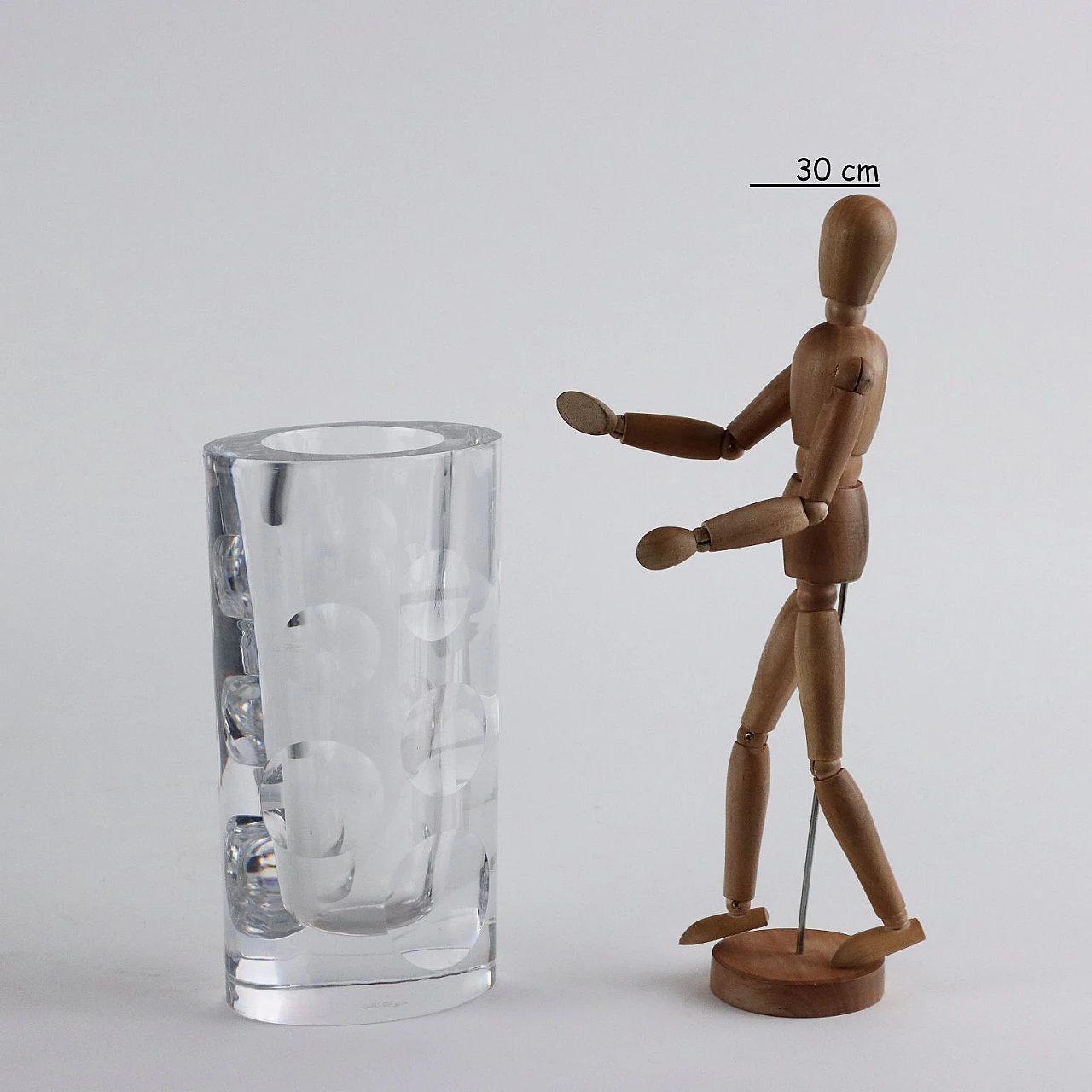 Vase Sèvres crystal France, XX Century 2