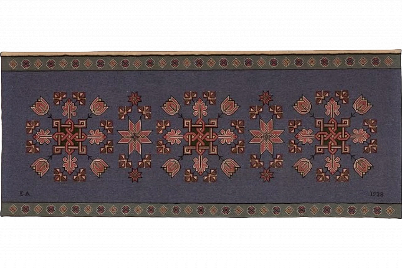Swedish ethnic wall decoration in fabric, 1930s 8