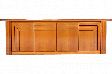 Wooden sideboard by Mario Marenco for Mobil Girgi, 1970s