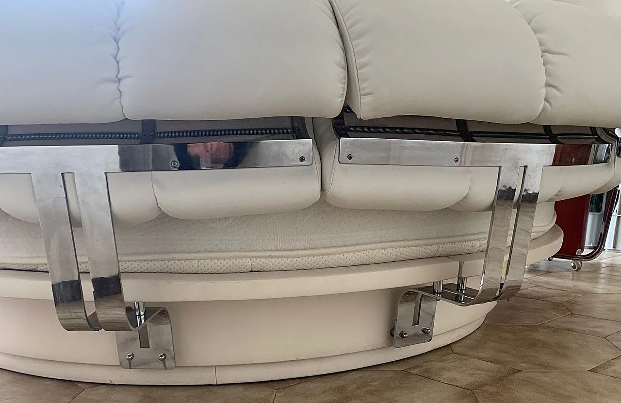 Lullaby ed and ightstands by Luigi Massoni for Poltrona Frau, 1968 6