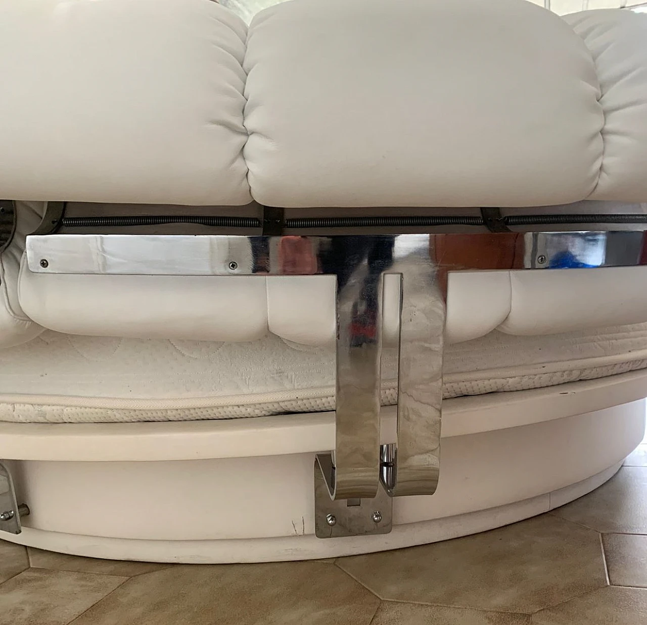 Lullaby ed and ightstands by Luigi Massoni for Poltrona Frau, 1968 8