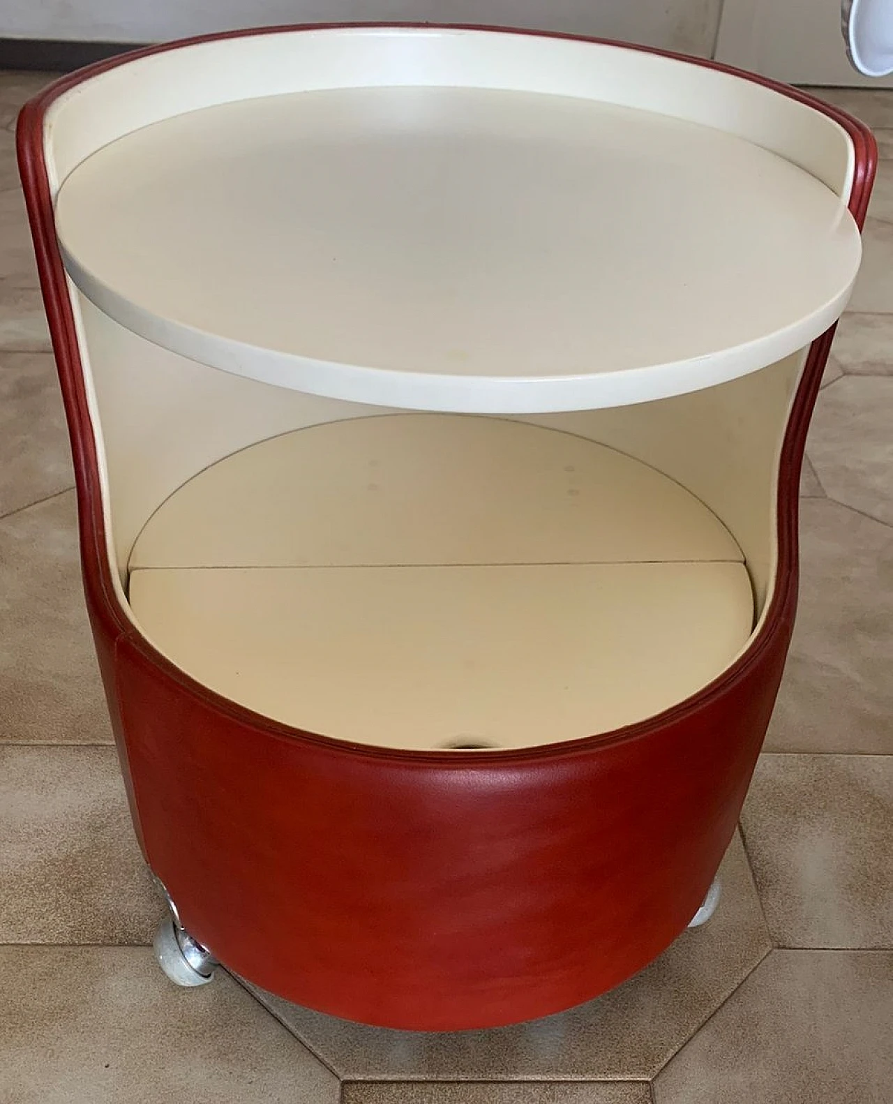 Lullaby ed and ightstands by Luigi Massoni for Poltrona Frau, 1968 22