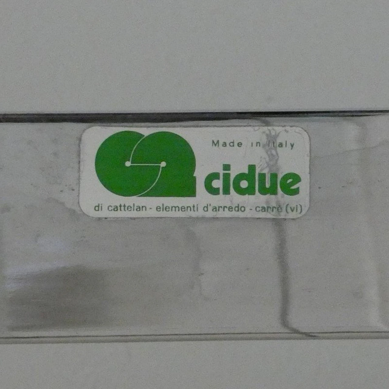 Vetrine a giorno in acciaio e cristallo di Cidue, Italia, anni '70 15