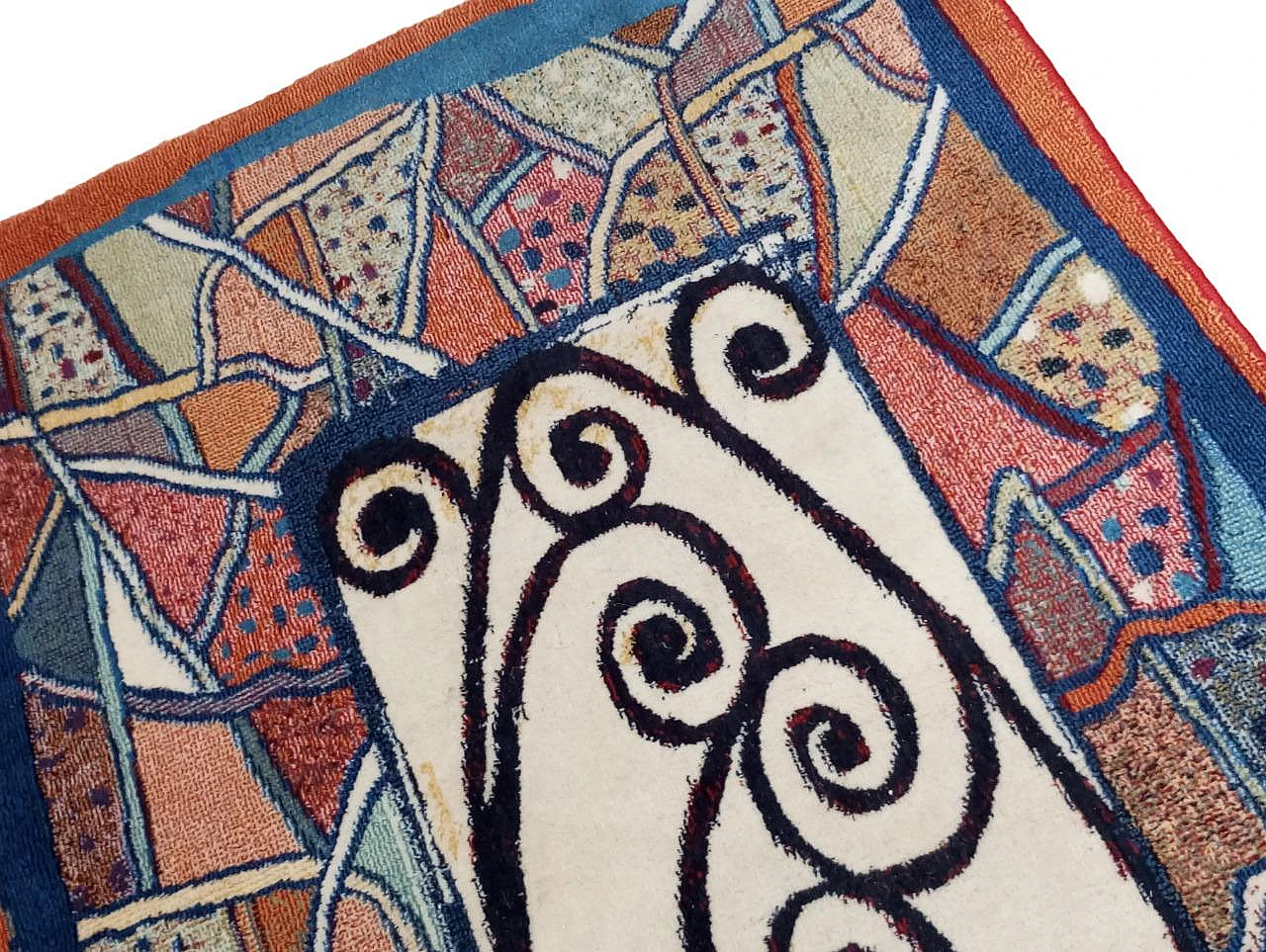 Tappeto arazzo astratto in lana Europeo 12