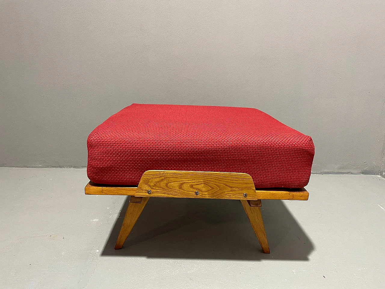 Footstool by Frantisek Jirák for Tatra Nabytok, 1960s 1359286