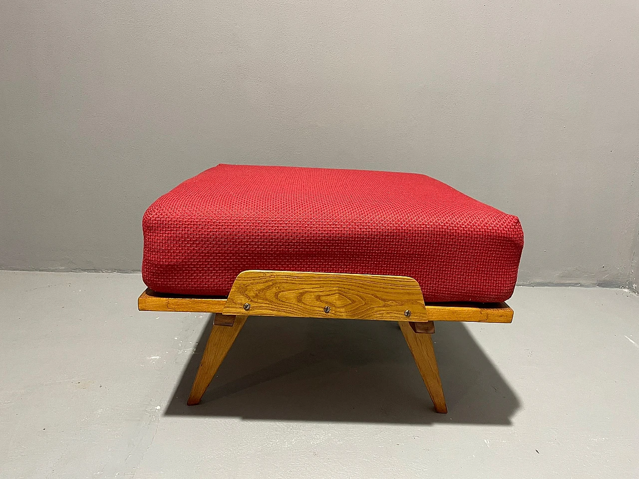 Footstool by Frantisek Jirák for Tatra Nabytok, 1960s 1359288