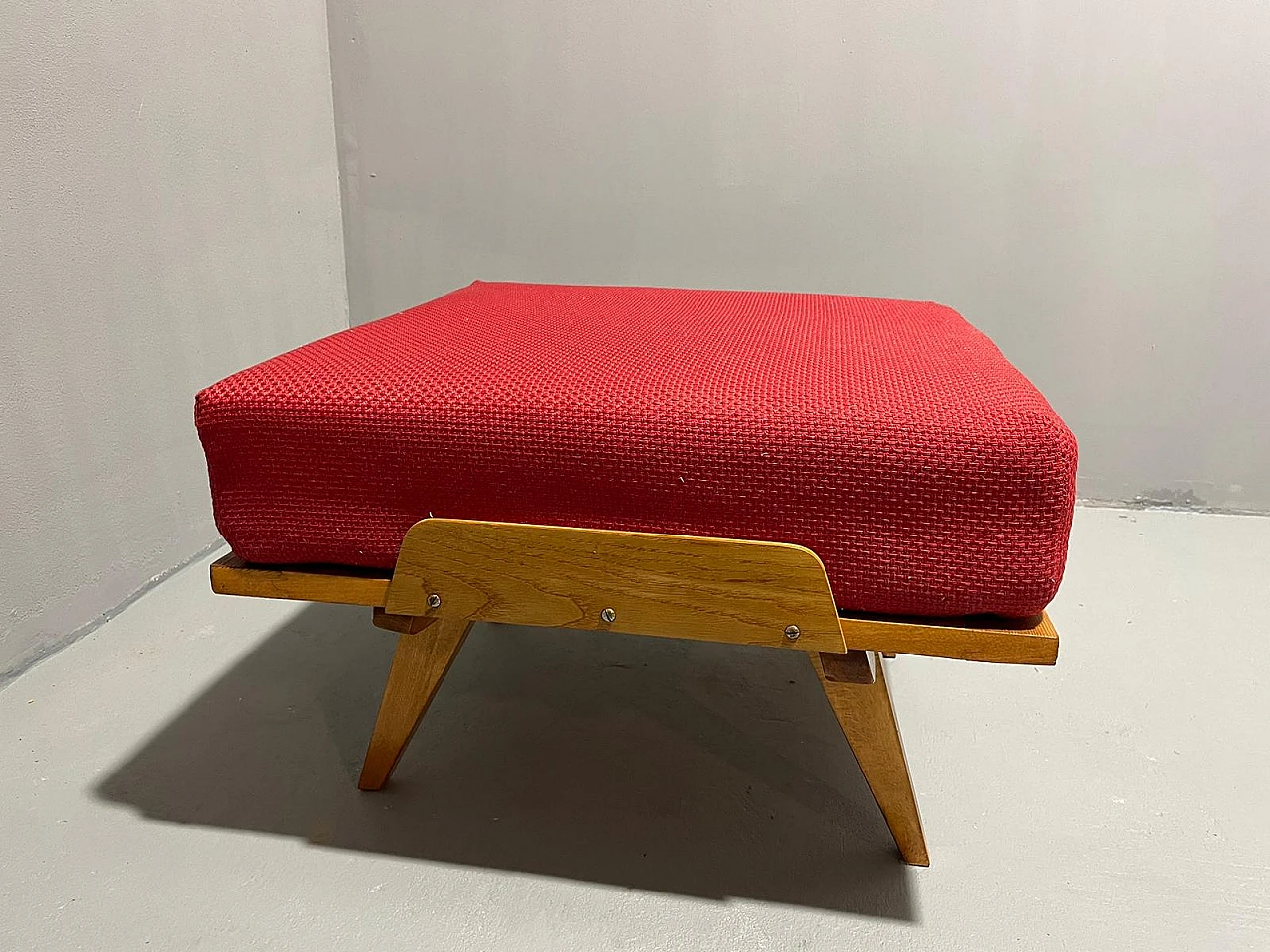 Footstool by Frantisek Jirák for Tatra Nabytok, 1960s 1359290