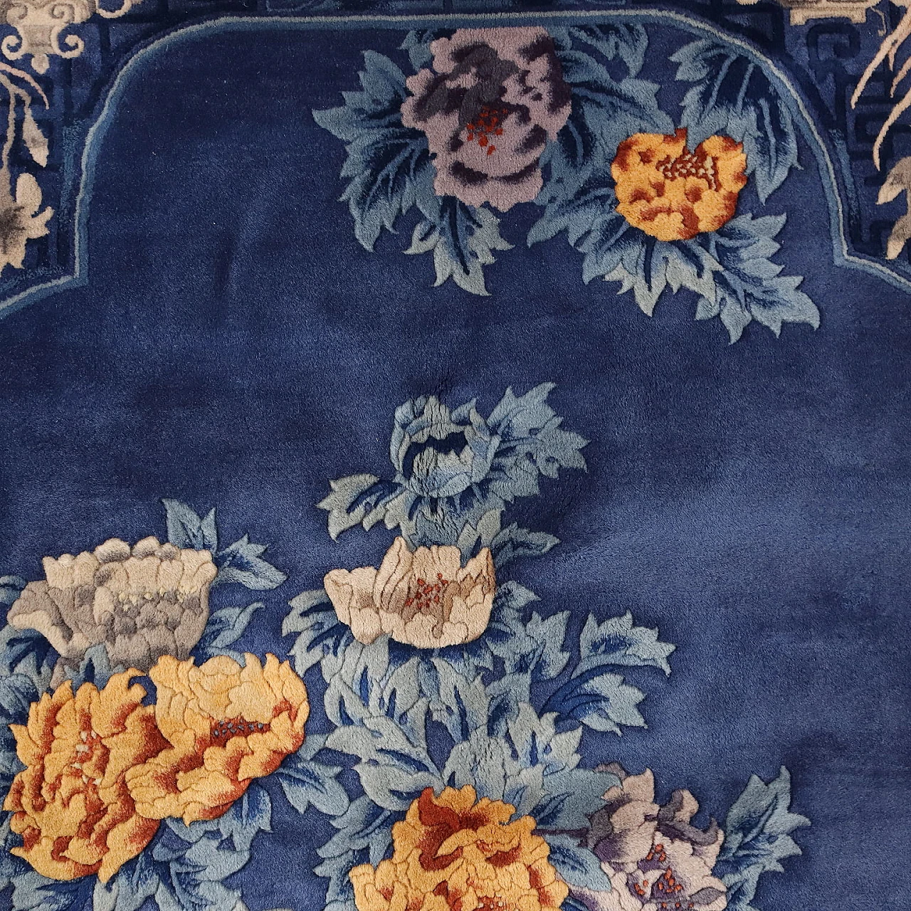 Tappeto Pechino cinese in cotone e lana 4