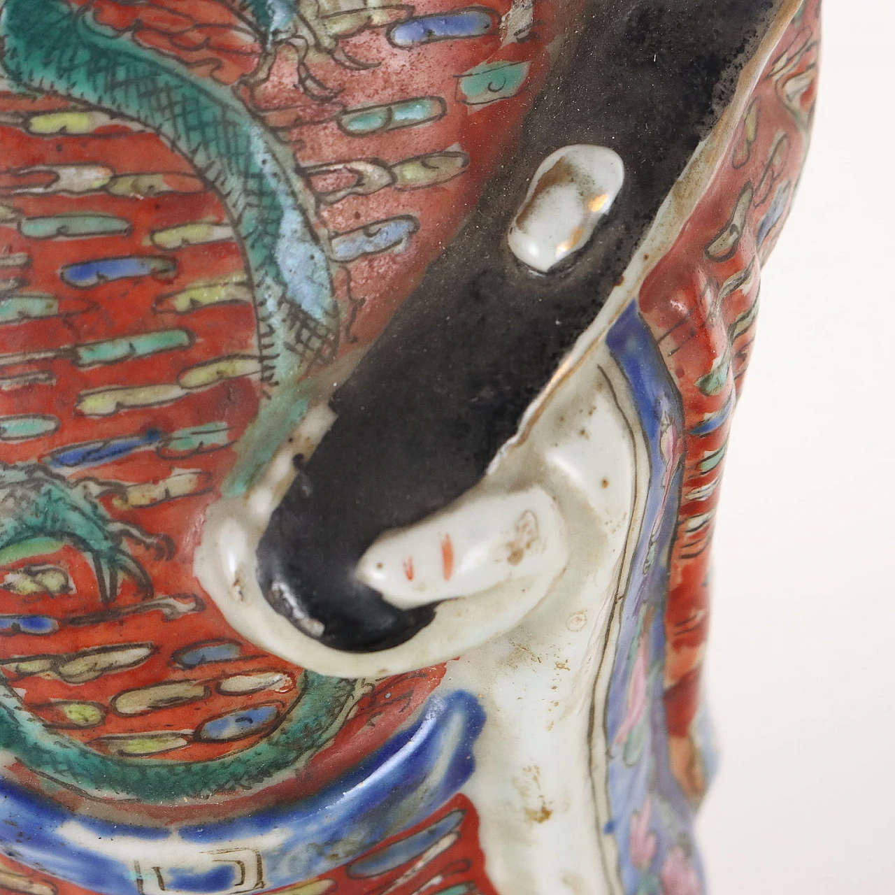 Porcelain sculpture of Lu Xing, 1930s 5