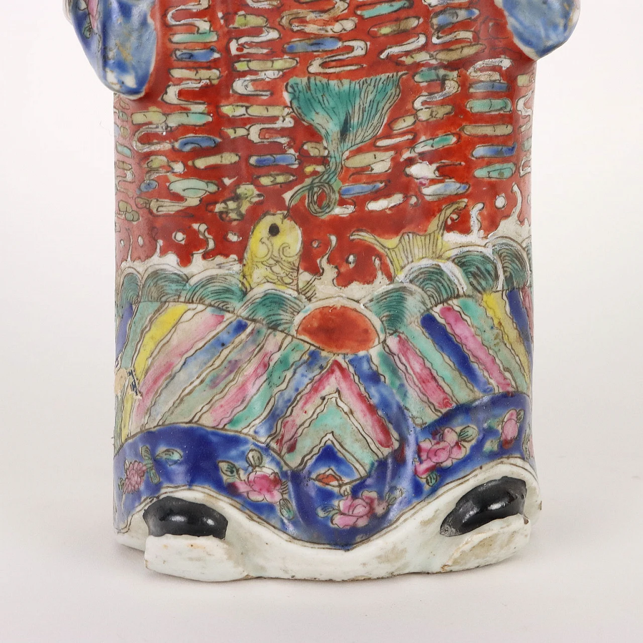 Porcelain sculpture of Lu Xing, 1930s 6