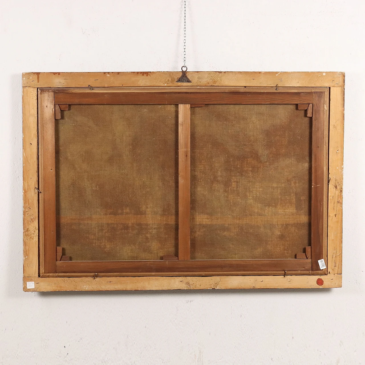 Natura morta con fiori e frutta, olio su tela, '600 10