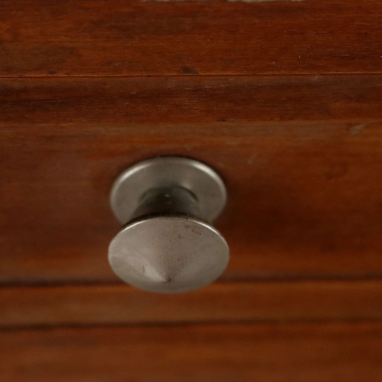 Modellino di cassettiera con specchio in legno, inizio '900 4