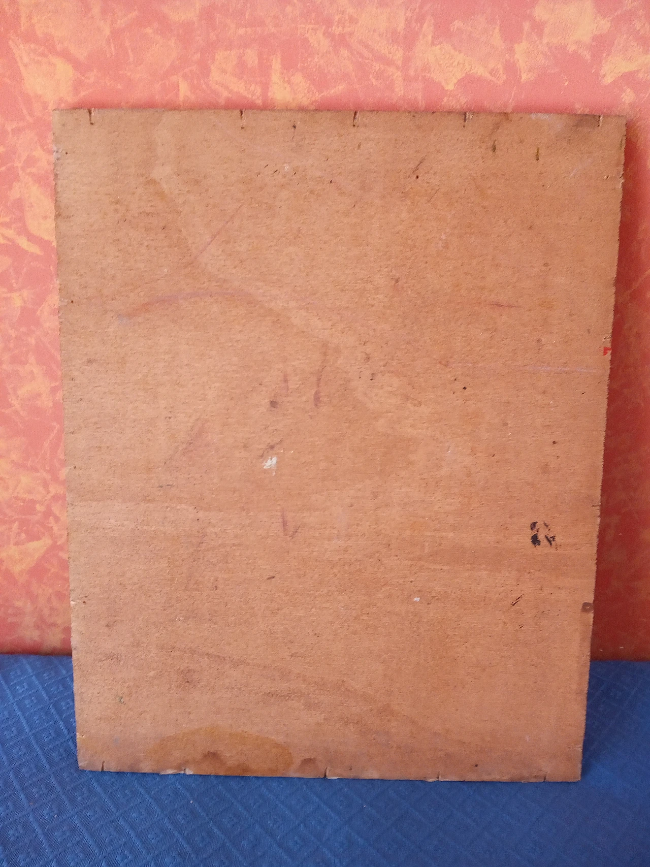 Dipinto ad olio su tavola di legno, '800 4