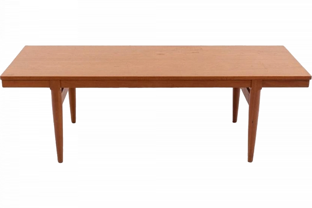 Tavolino da caffè danese in teak, anni '60 8