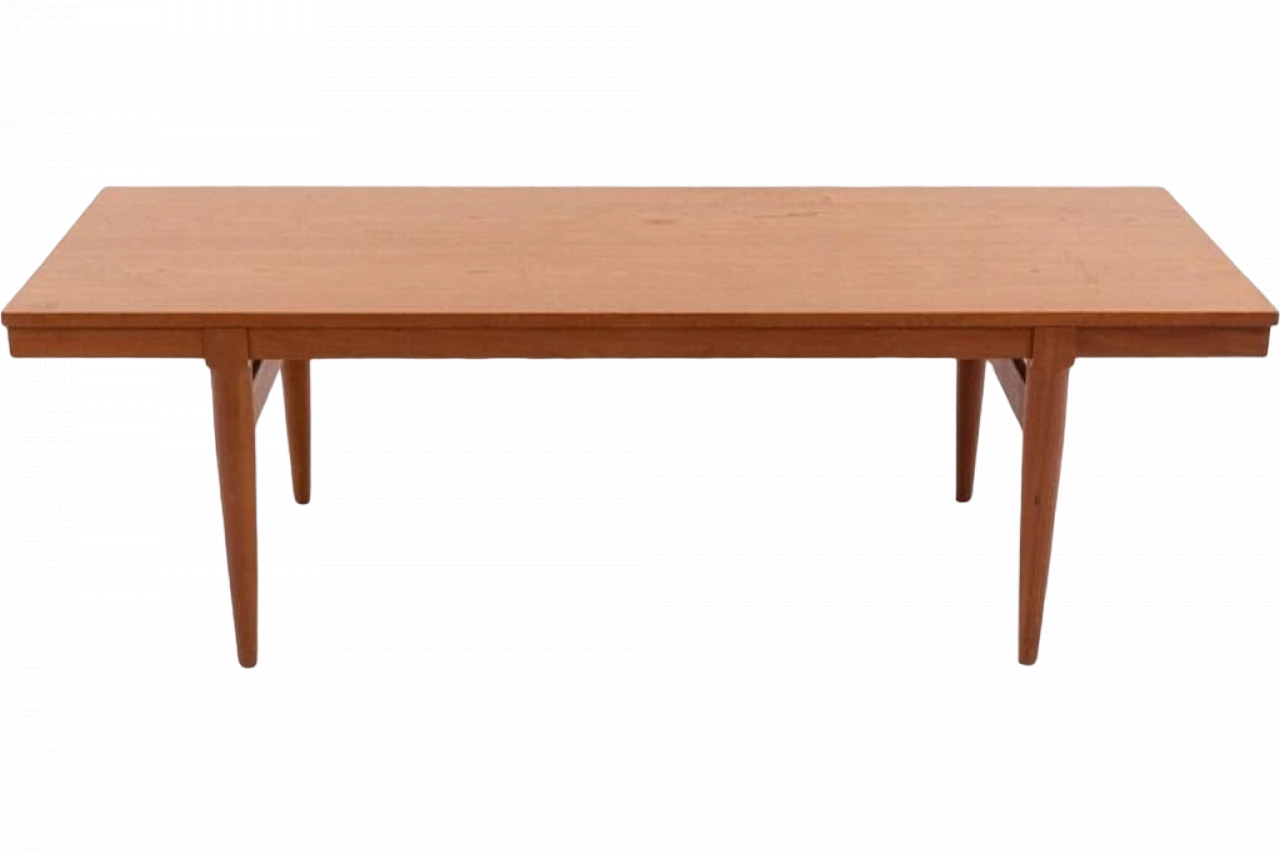 Tavolino da caffè danese in teak, anni '60 9