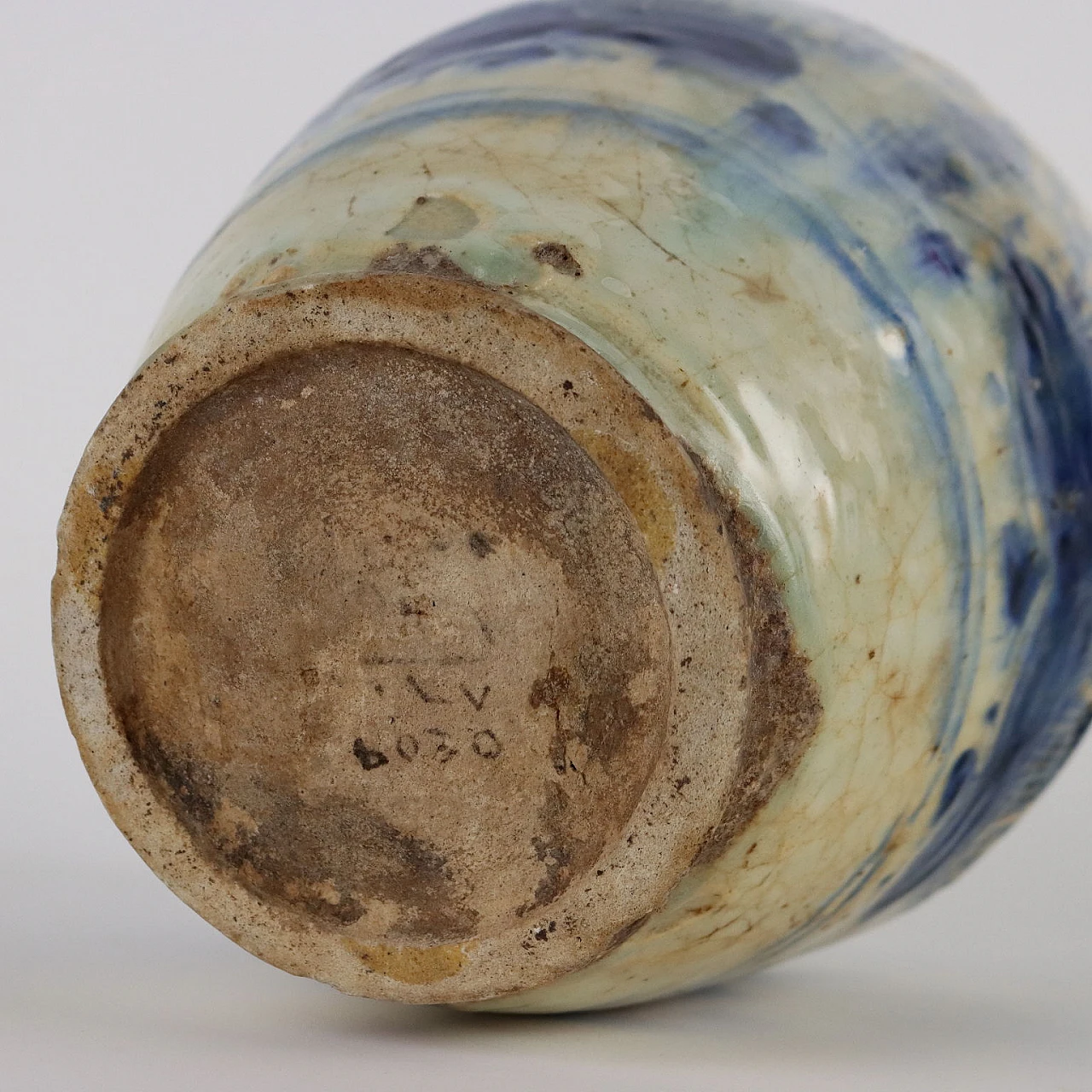 Vaso a balaustro mediorientale in ceramica, inizio '900 8