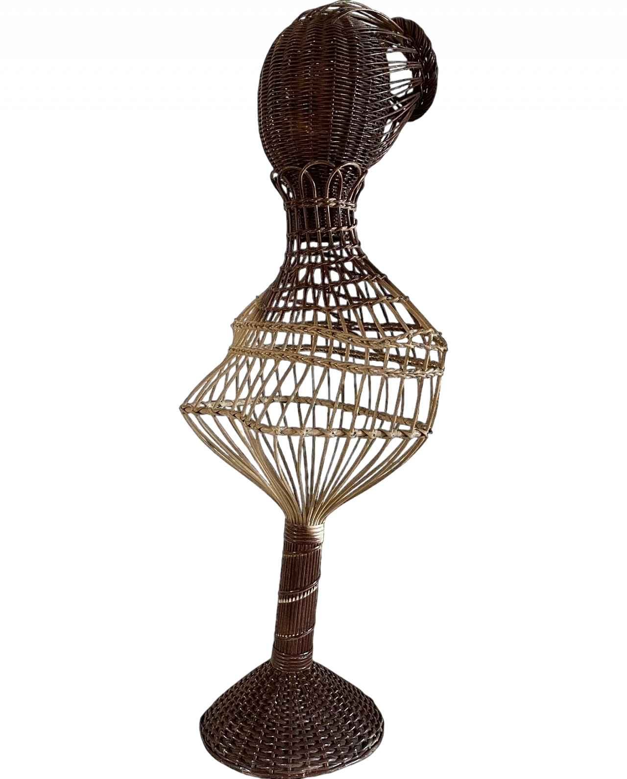 Manichino in vimini Posa Italia, anni '50 27