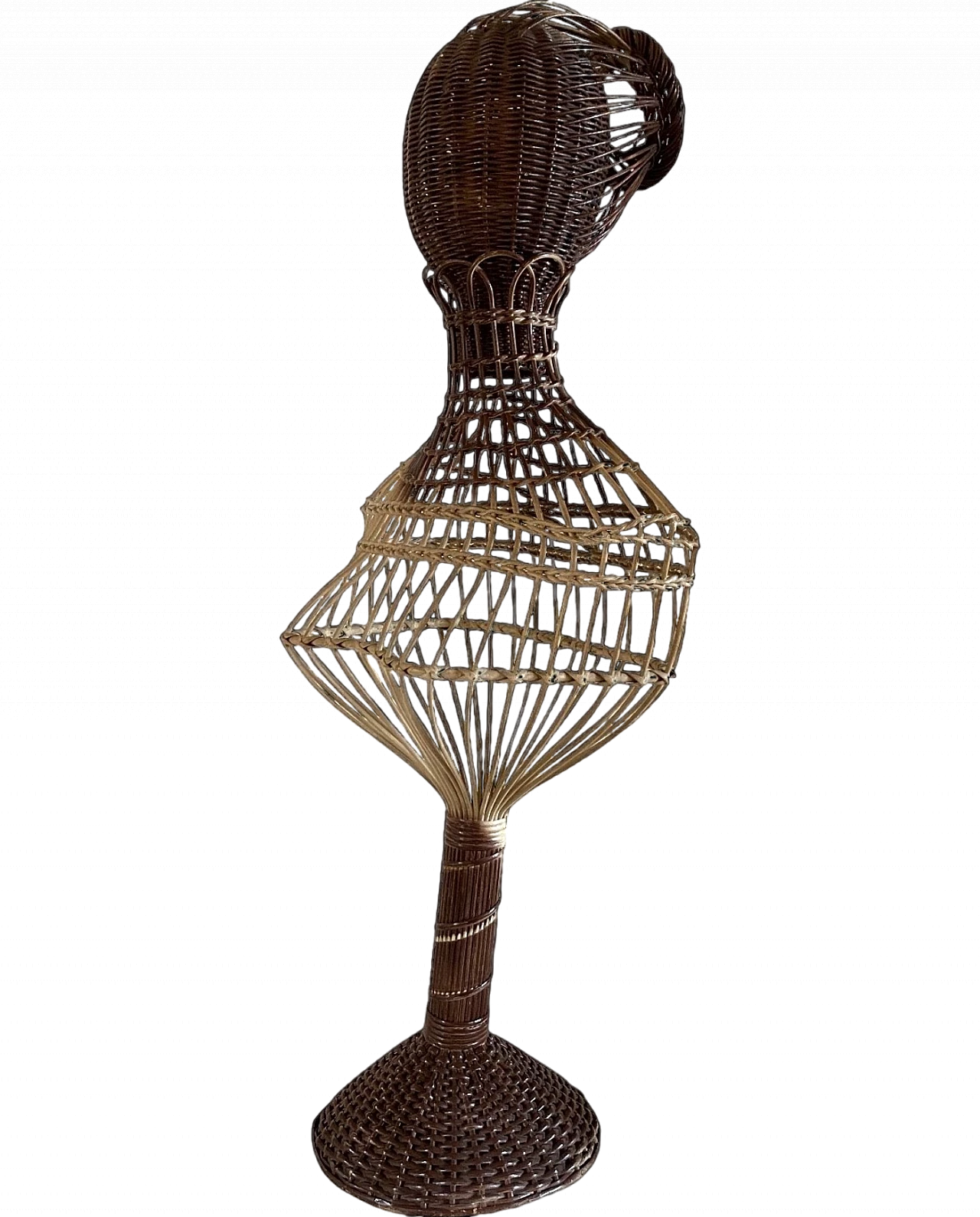 Manichino in vimini Posa Italia, anni '50 28