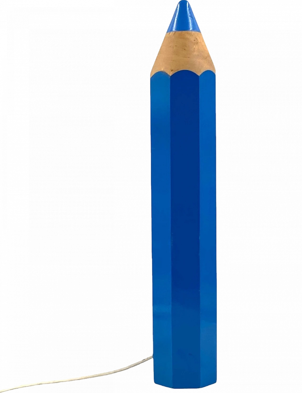 Blue Pencil table lamp by Pierre Sala, Ed. Vilac, 1980s 10
