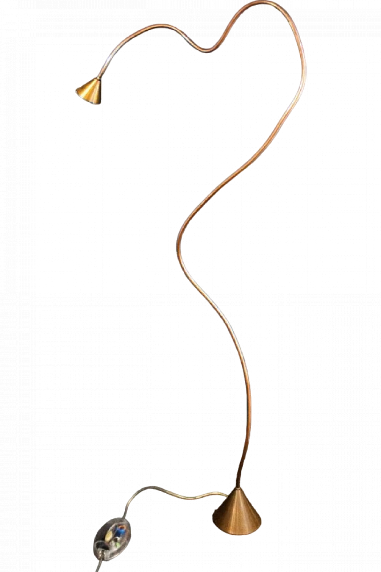 Lampada da terra Papiro di Sergio Calatroni per Pallucco, anni '80 4