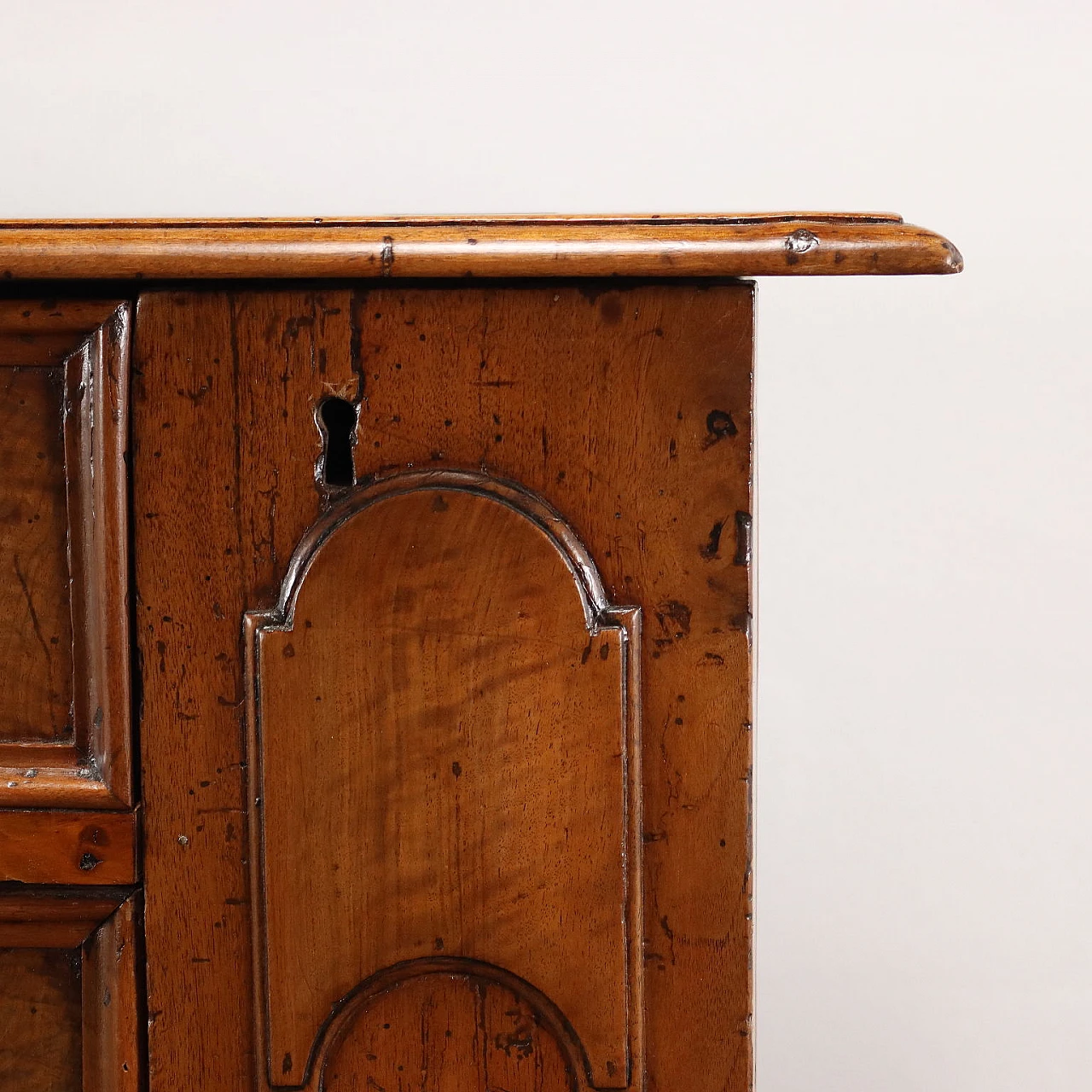 Credenza in noce con piano apribile, '700 5