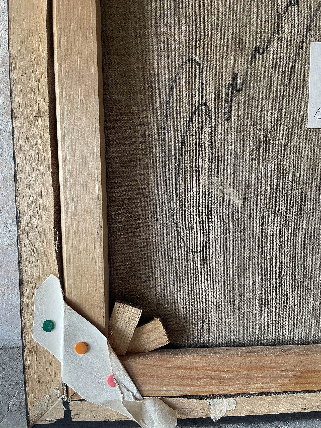 Naive Art by Joop Smits, oil on canvas, mid 20th century 6