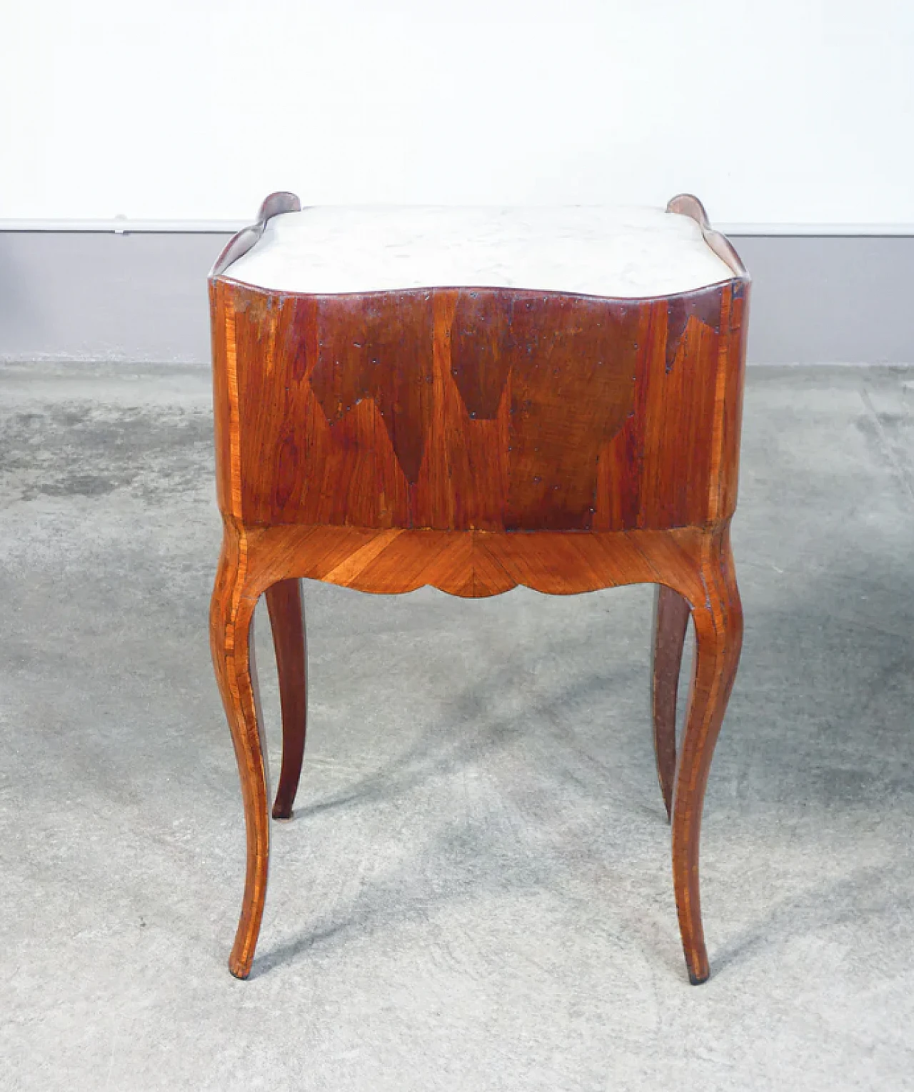 Mobile di servizio Luigi XV in legno e marmo, '700 6