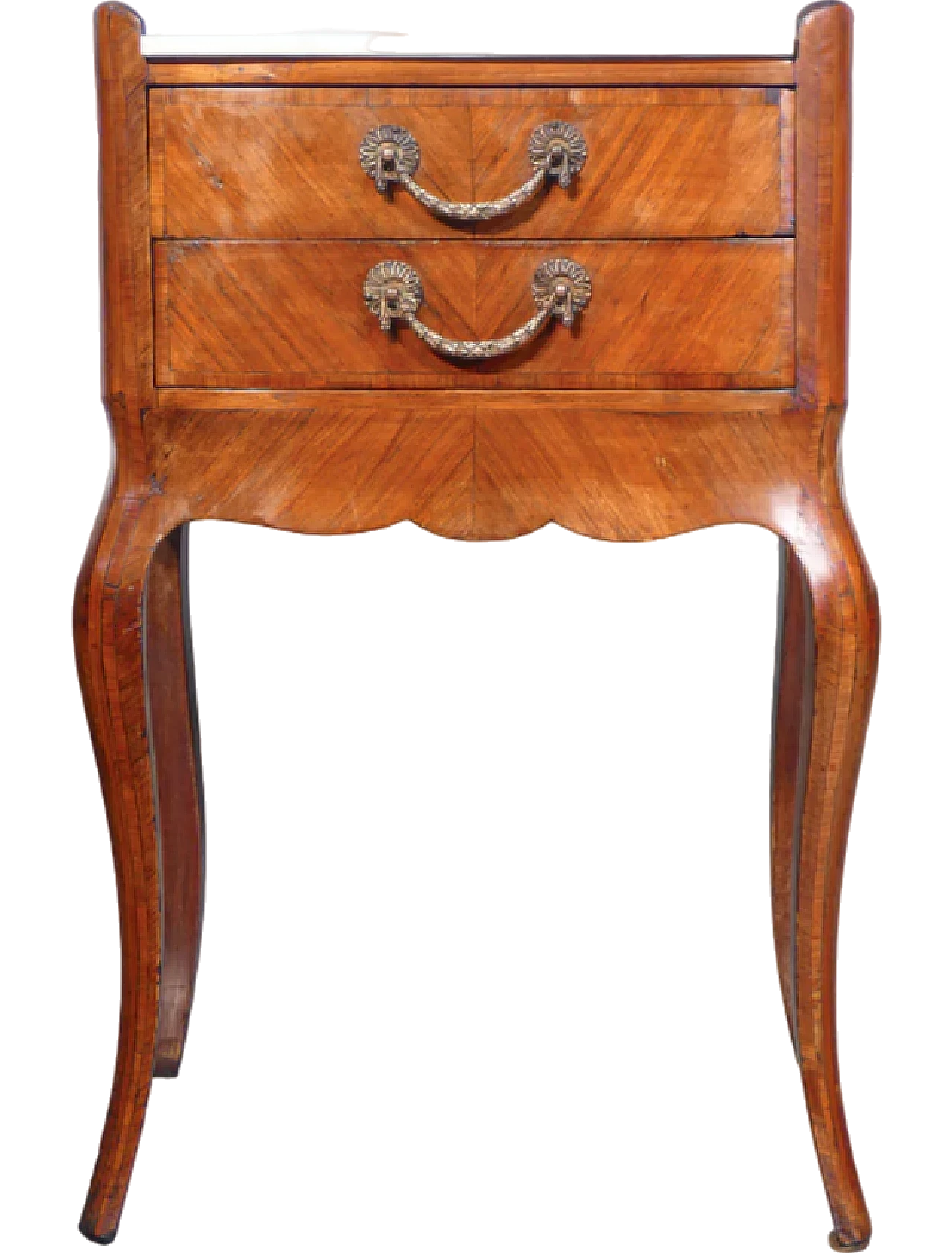 Mobile di servizio Luigi XV in legno e marmo, '700 8