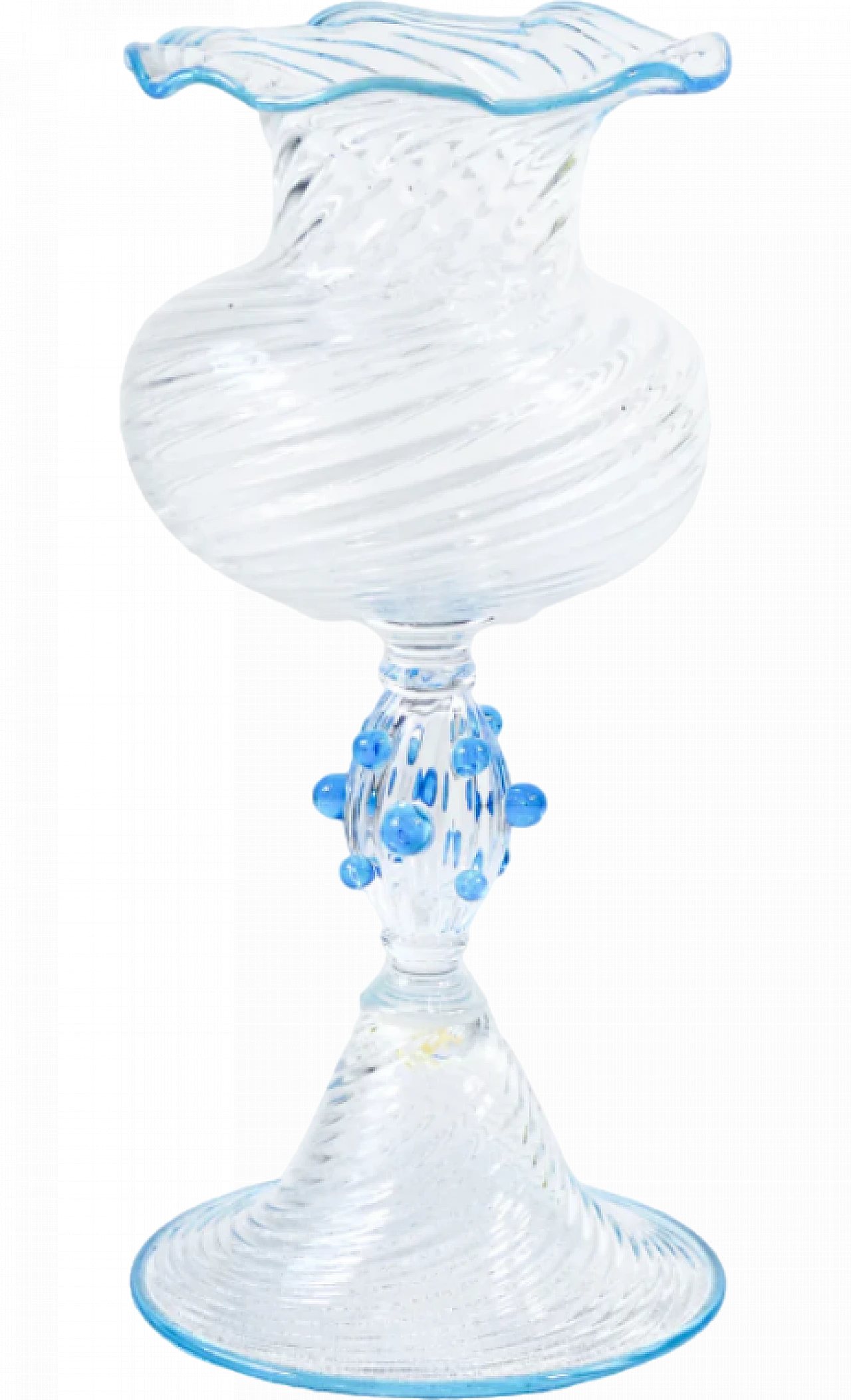 Vaso in vetro soffiato di Murano, anni '60 7