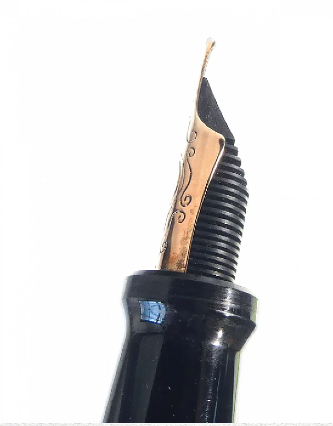 Penna stilografica Aurora 88 in celluloide e metallo dorato, fine '900 8