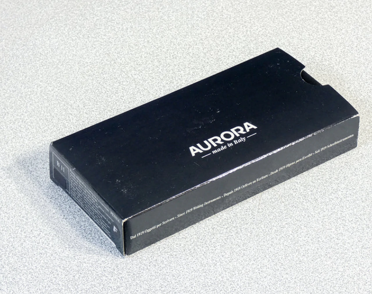 Penna stilografica Aurora 88 in celluloide e metallo dorato, fine '900 11