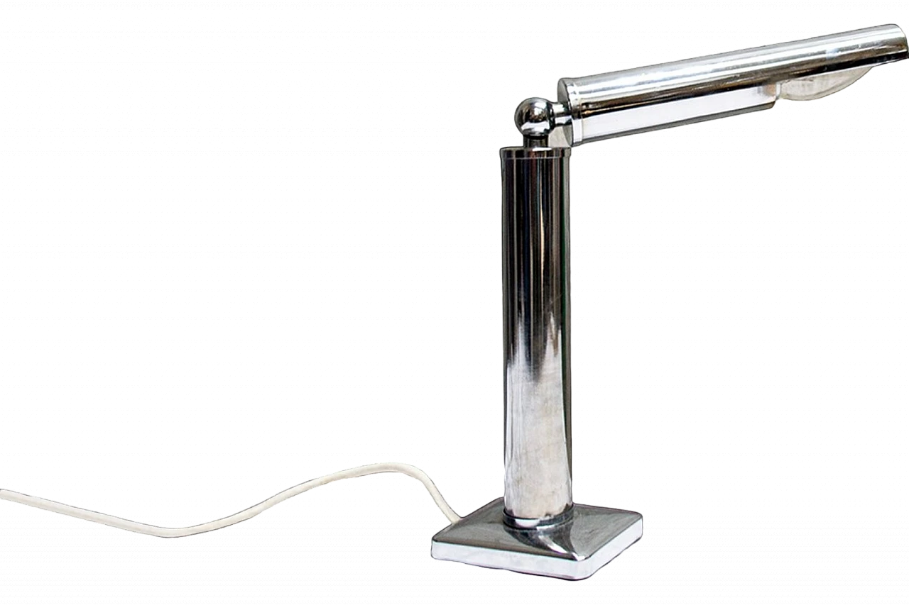 Lampada da parete in acciaio di Reggiani, anni '60 8