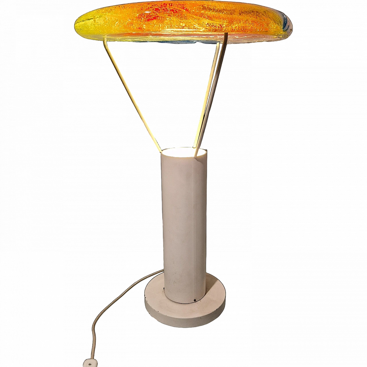 Low floor lamp by Jacopo Foggini in metal and plastic, 2000s 17