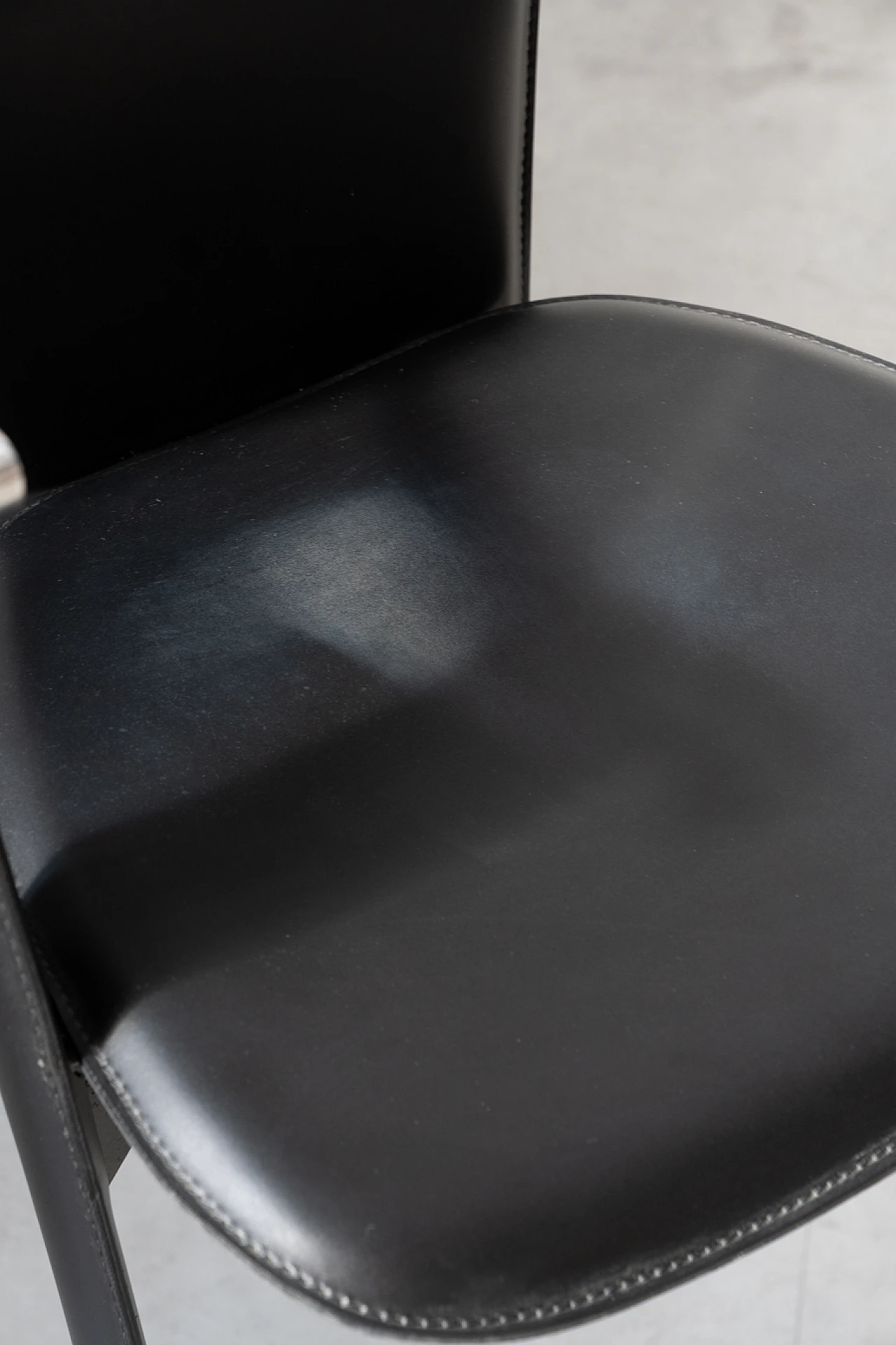 Leather Armchair Stine Line, 1990s 5