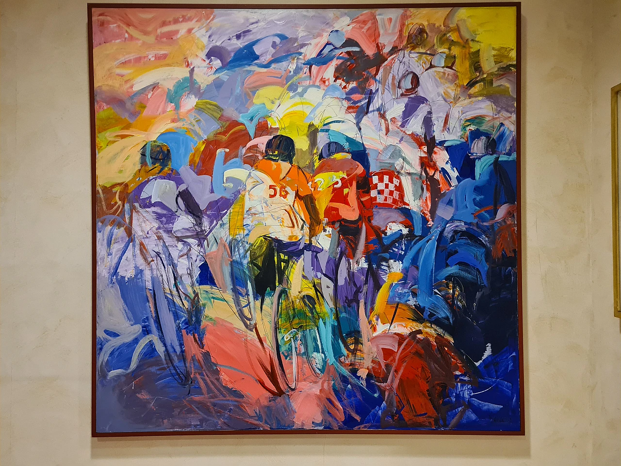 Oil painting on canvas Antonio Tamburro, 90s 3