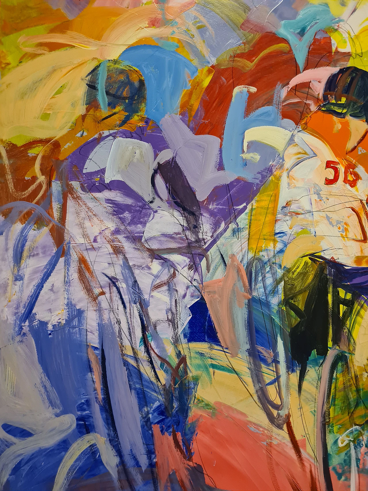 Oil painting on canvas Antonio Tamburro, 90s 4