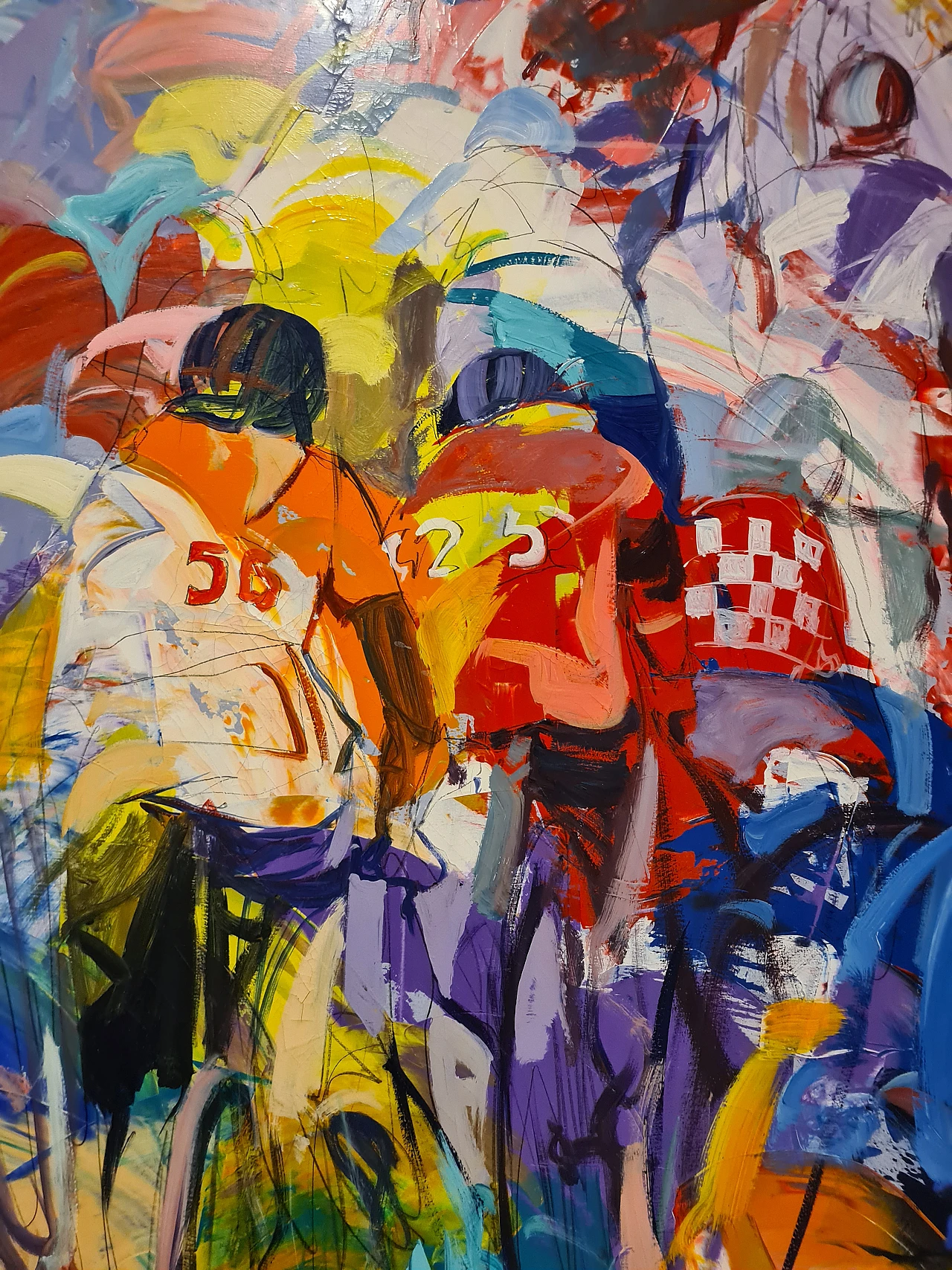 Oil painting on canvas Antonio Tamburro, 90s 5