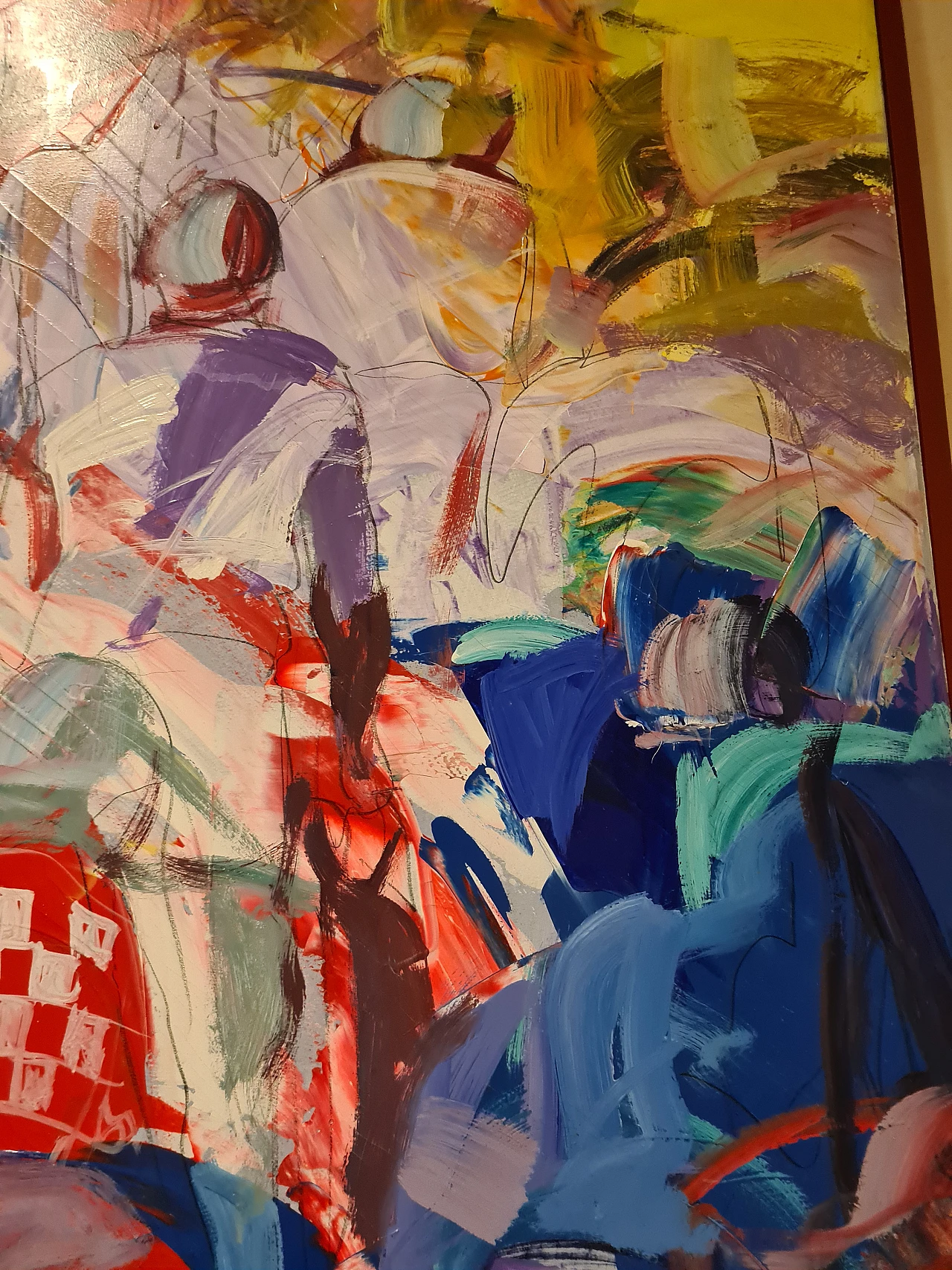 Oil painting on canvas Antonio Tamburro, 90s 6