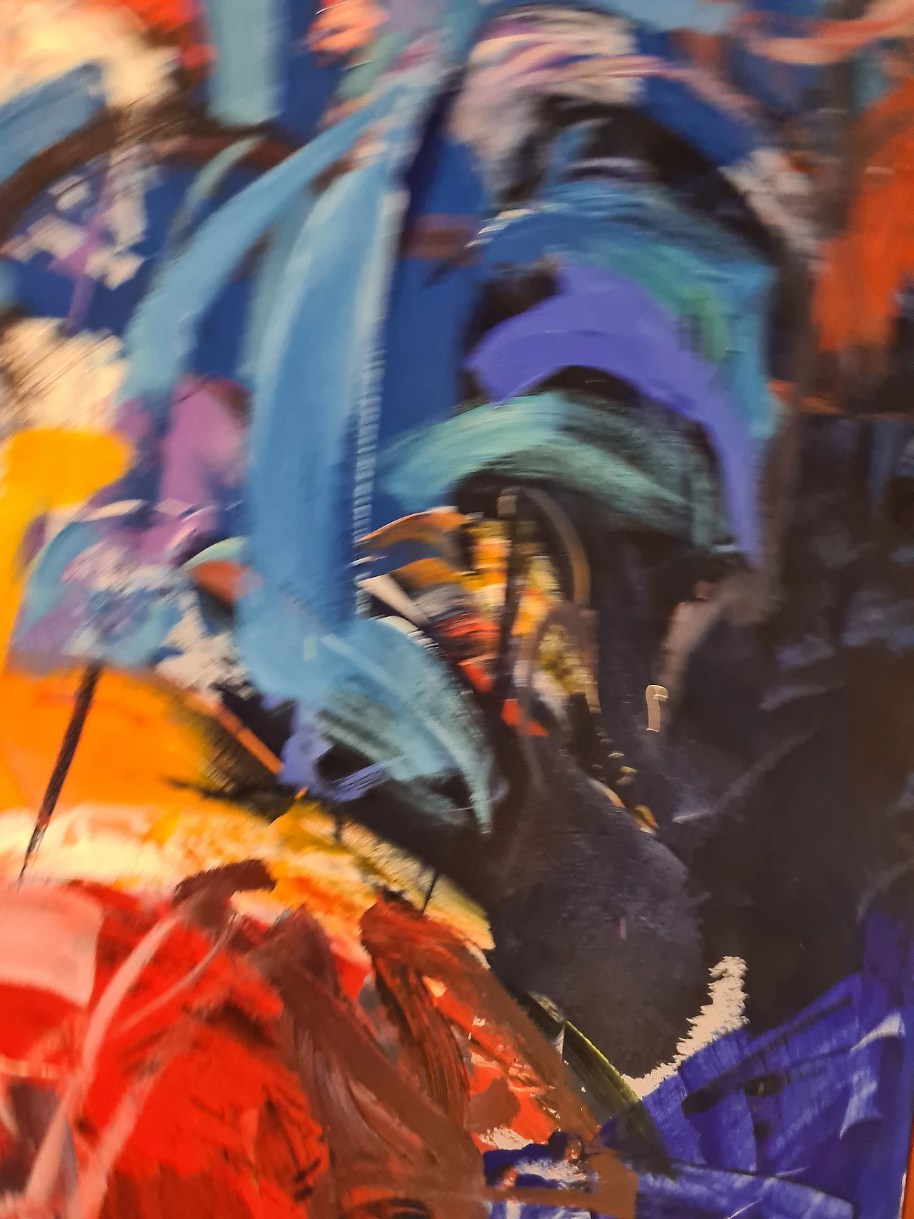 Oil painting on canvas Antonio Tamburro, 90s 7