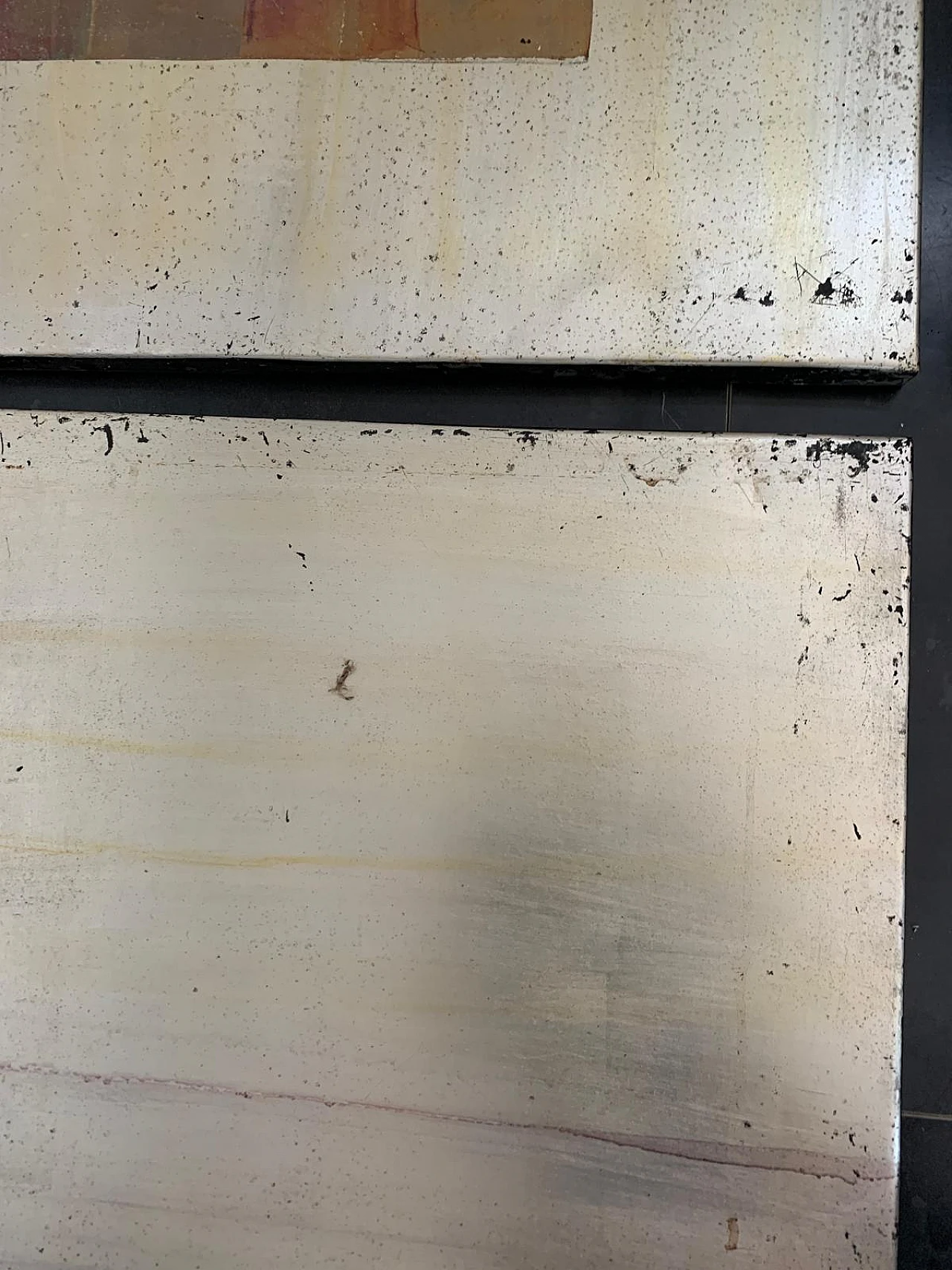 Pannelli in metallo policromo iridescente, anni '80, set di 10 8