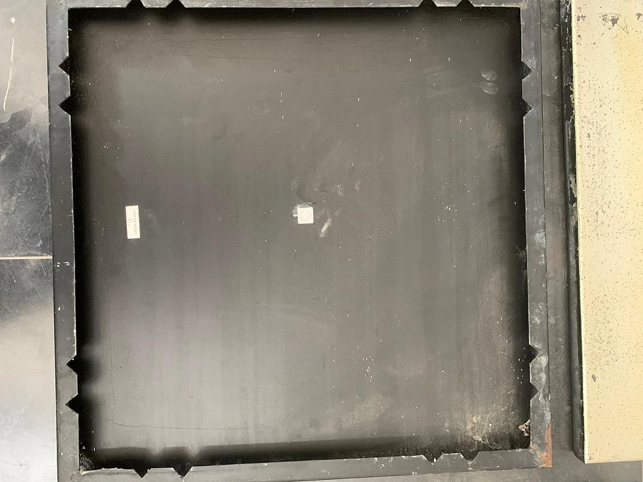 Pannelli in metallo policromo iridescente, anni '80, set di 10 10