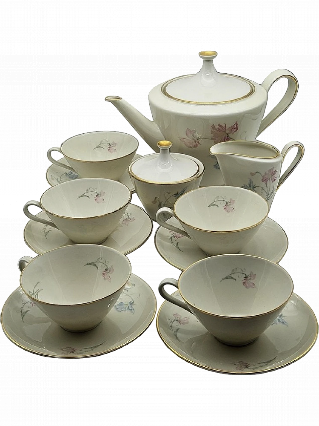 Ceramic fervice by Alka Kunst Bavaria, 1960s | intOndo