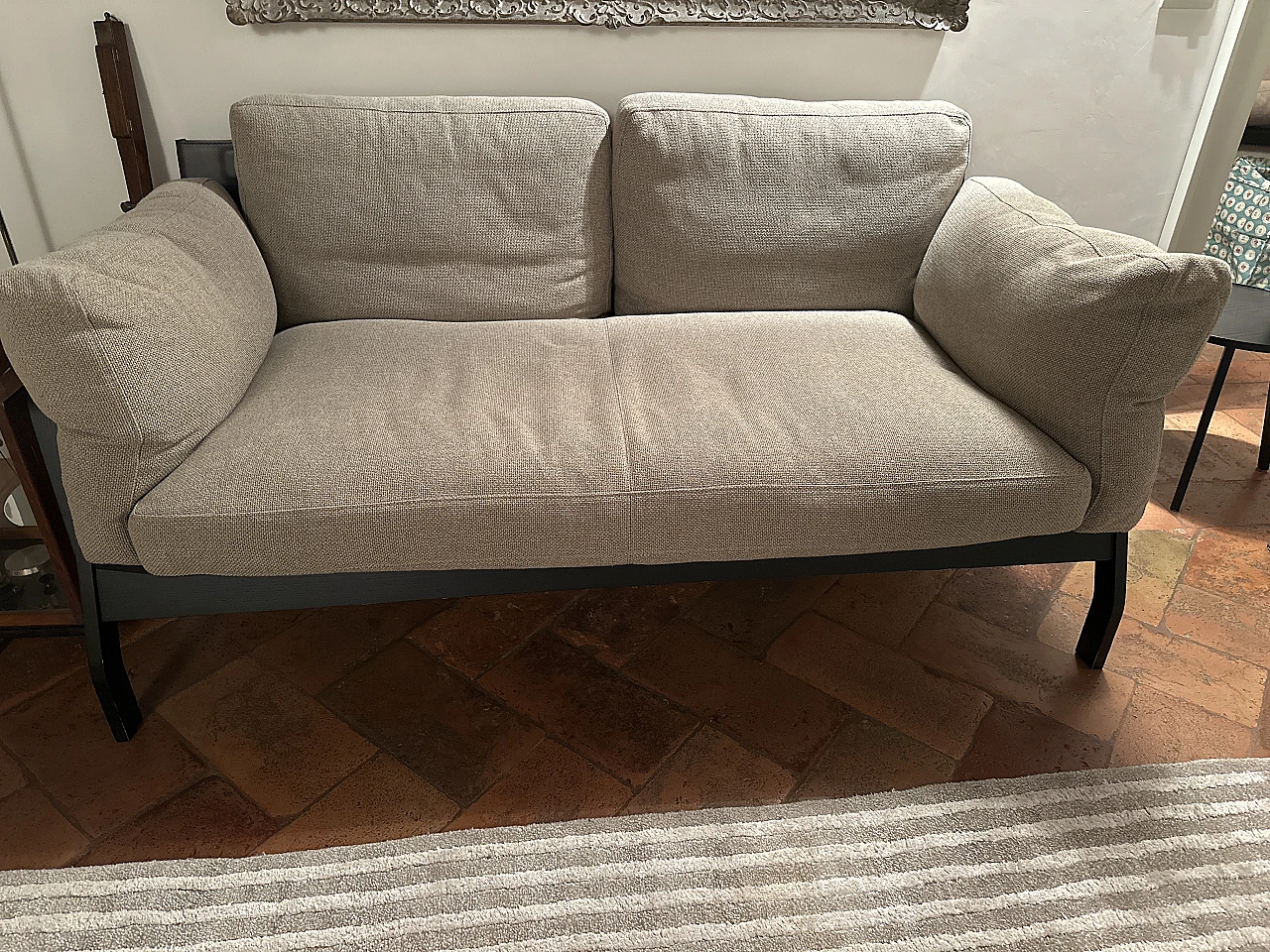 Eloro two-seater sofa by Cassina, late 20th century 1