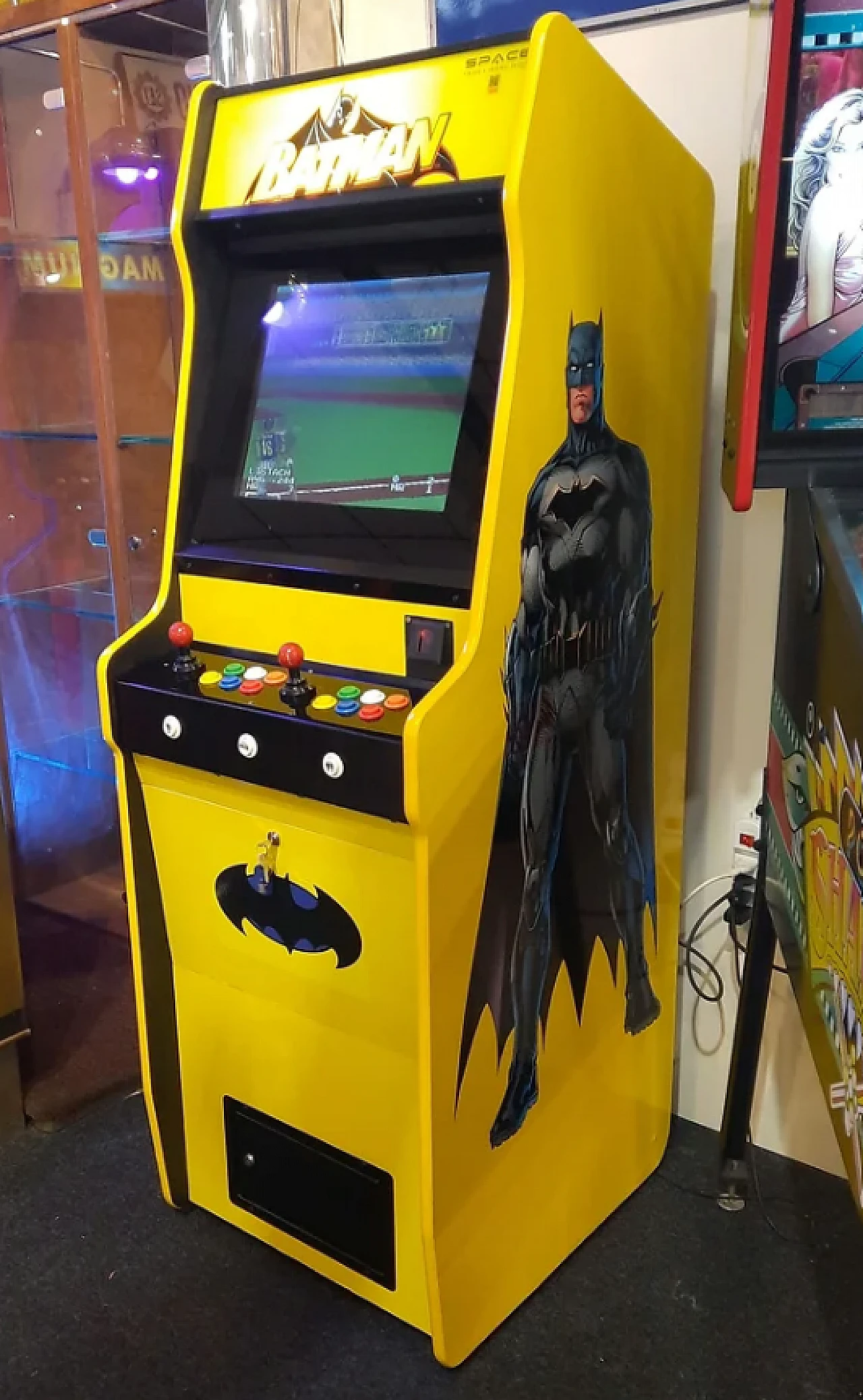 Batman video game cabinet, 1980s 1
