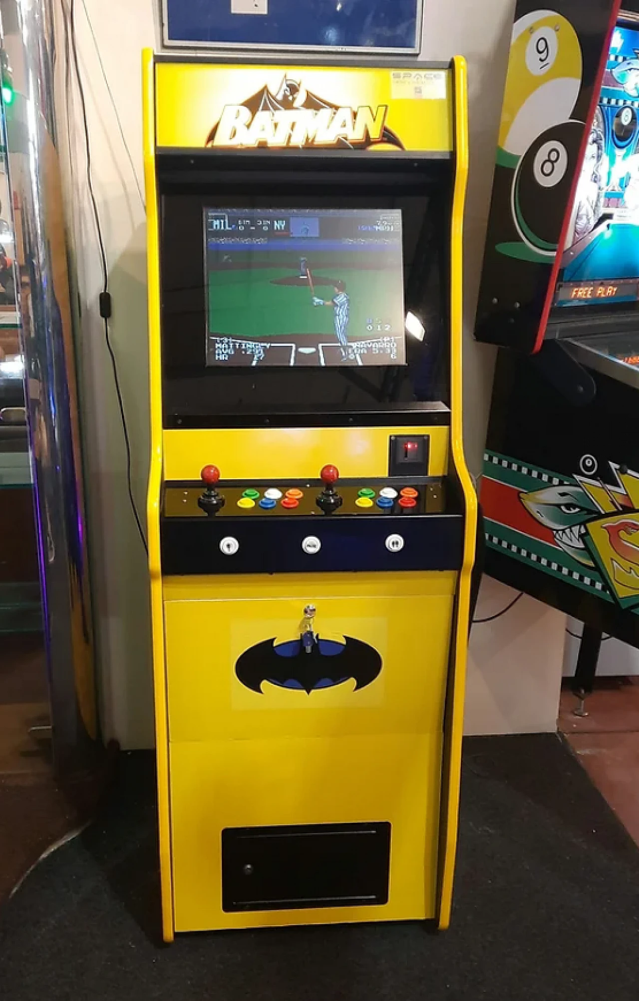 Batman video game cabinet, 1980s 2