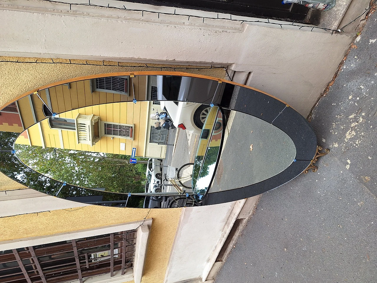 Specchio da terra grande, anni '60 1