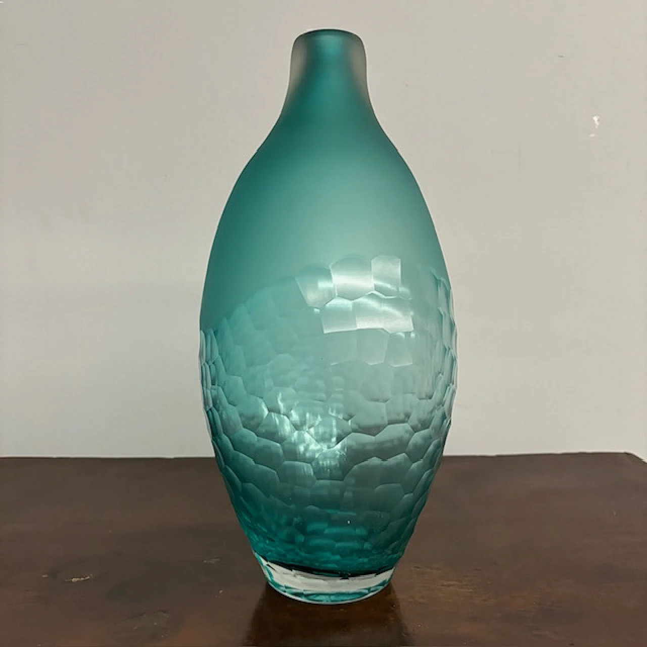 Rosenthal vase in green glass, 70s 1